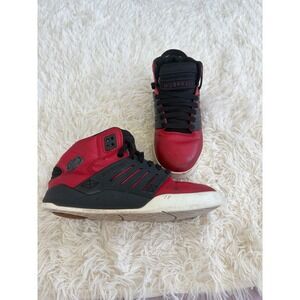 Supra Muska‎ 003 High Top Sneakers Mens Red Black Athletic Shoes 6